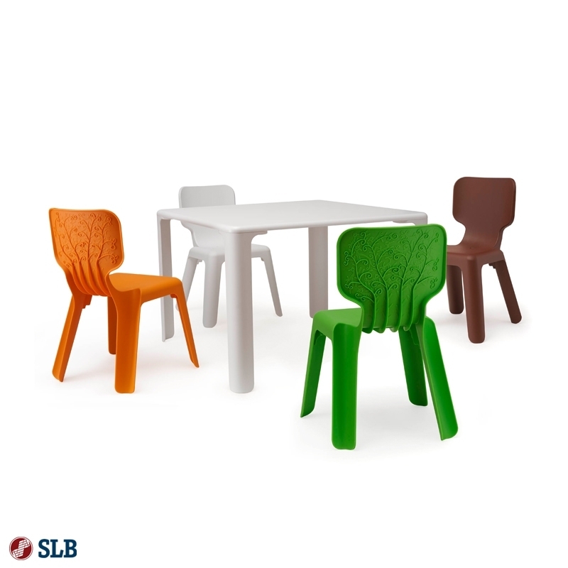 Kinderstuhl Modell Sally und Kindertisch Modell Freddy von ITEMS